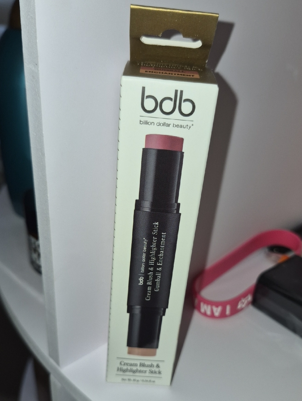 Billion Dollar Beauty Cream Blush & Highlighter Stick in Pink New